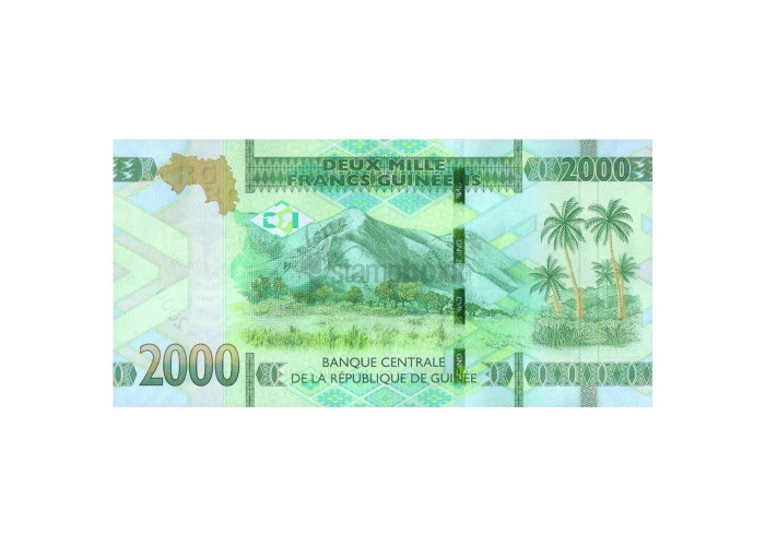 GUINEA 2000 FRANCS 2018 P-NEW UNC